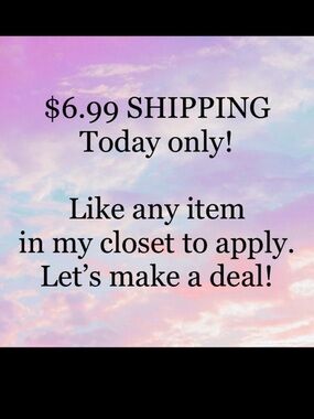 Special Promotion Closet Clear Out